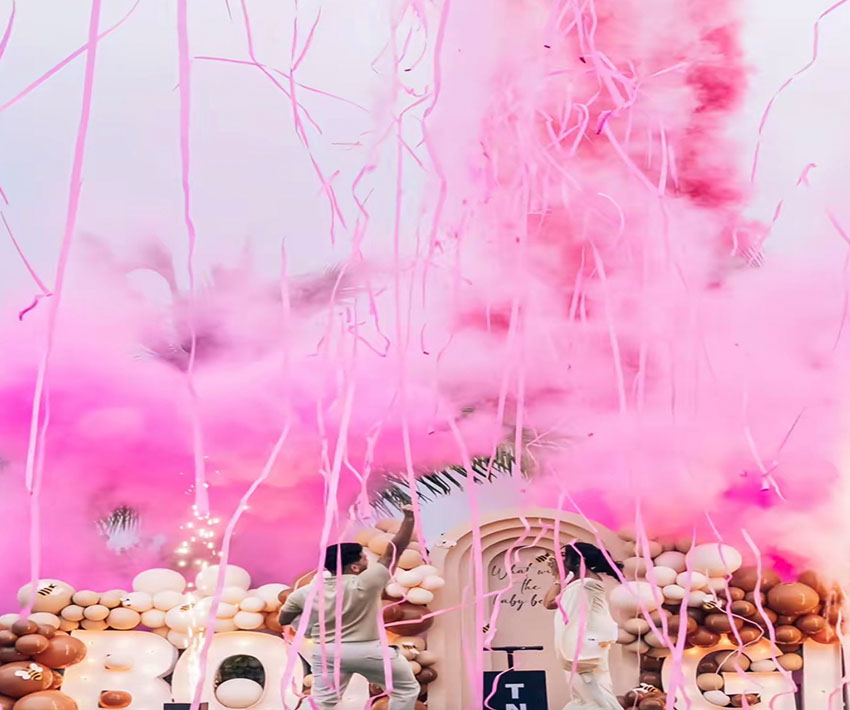 Pack Gender Reveal Cielo de Colores  